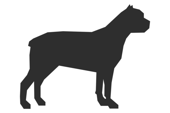 Download Cane Corso Black Silhouette. Dog Pet Ico - Silhouette Collection