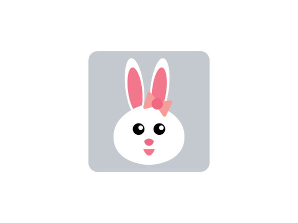 Download Illustration Easter Pink Rabbit Icon - Illustration Collection