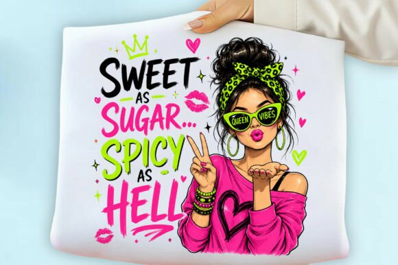 Download Sweet As Sugar Spicy As Hell PNG - Hell Collection