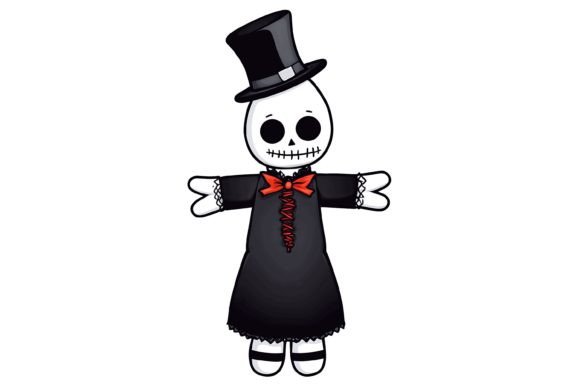 Download Gothic Voodoo Doll Illustration Png - Illustration Collection